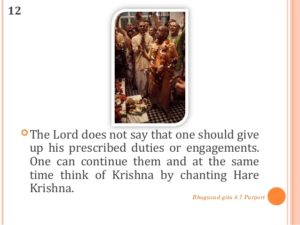Read more about the article Should a devotee give up his duty?