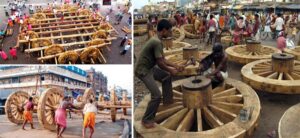 Read more about the article Amazing facts about the massive chariots of Jagannath, Baladeva & Subhadra