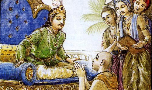Vidyapati informs Indradumya about Nila Madhava