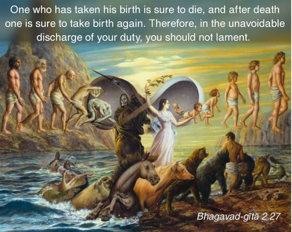 What Bhagavad Gita says about death?