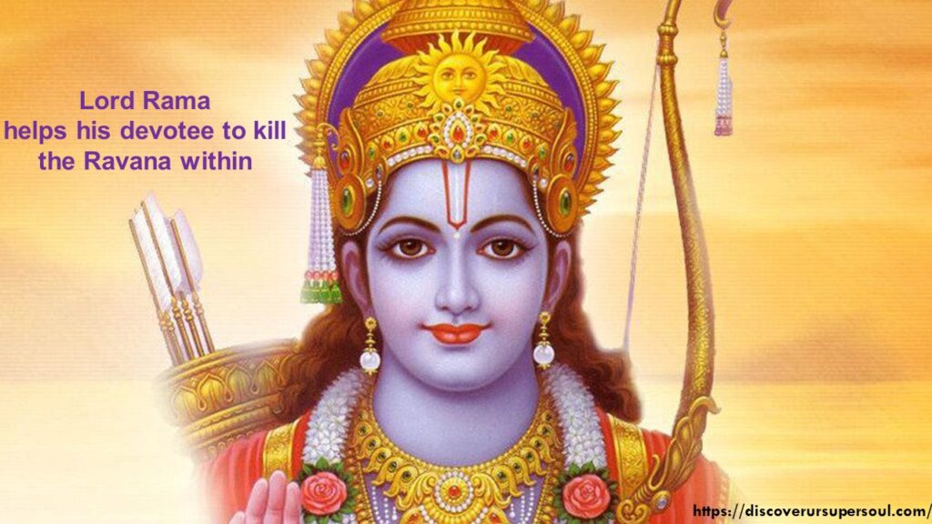 Kill the Ravana within before it kills us