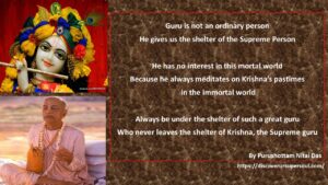 Read more about the article Why did Krishna need a guru?