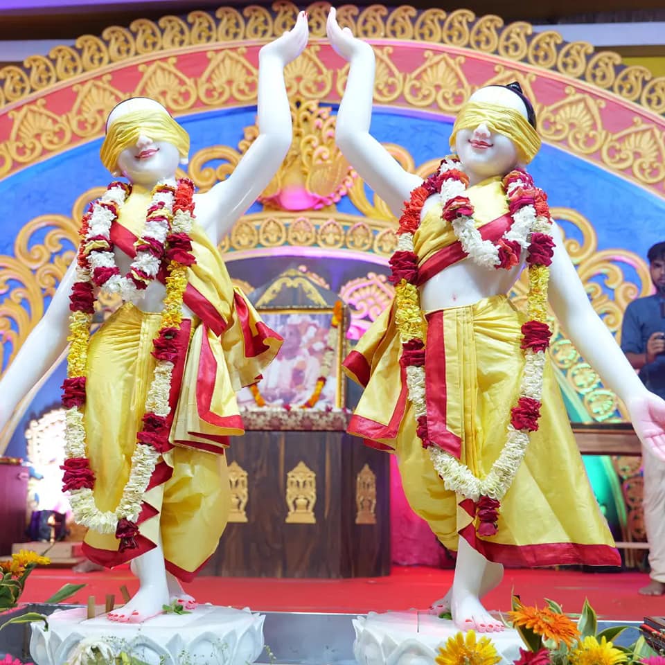 Gaur Nitai Deity Installation at Iskcon Newtown Kolkata: HH Radhanath Swami Maharaj speaks on the occasion  