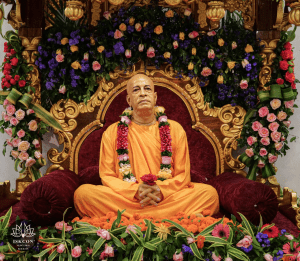 Read more about the article 126th Vyasa Puja celebration of Srila Prabhupada at Iskcon Newtown temple