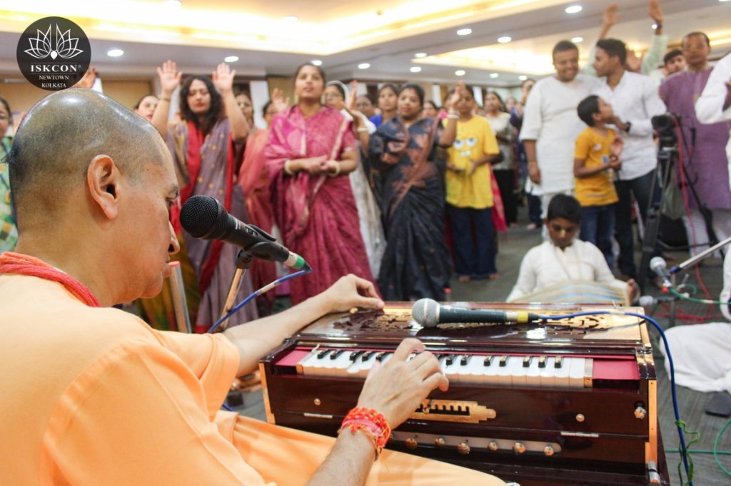 HG Gauranga Prabhu at Iskcon Newtown, Kolkata