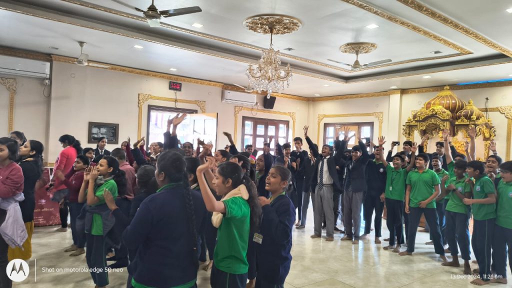 Students of “Children Seminary School” visits Iskcon Newtown Kolkata